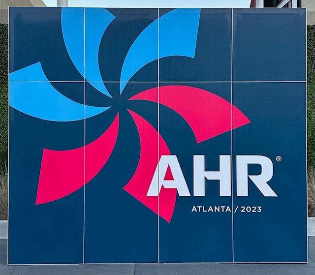 2023 AHR Sign